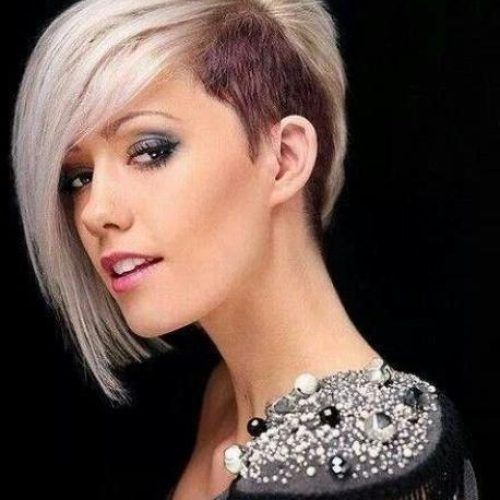 One Sided Short Hairstyles (Photo 8 of 20)