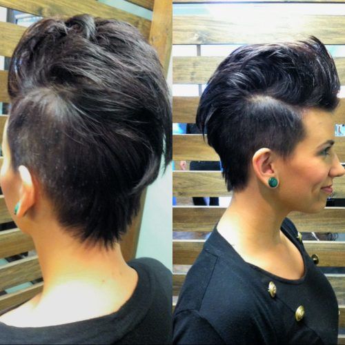 Bleached Feminine Mohawk Hairstyles (Photo 7 of 20)