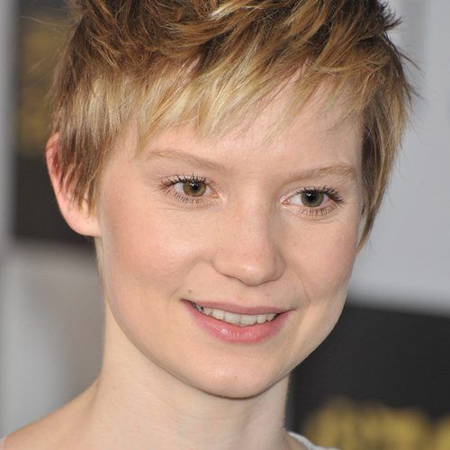 Very Short Pixie Haircuts With A Razored Side Part (Photo 14 of 20)