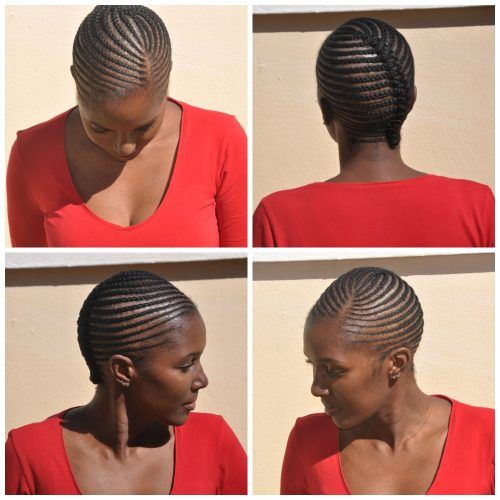 Cornrows Hairstyles With Own Hair (Photo 1 of 15)
