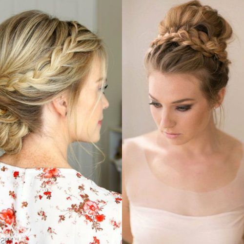 Low Braided Bun Updo Hairstyles (Photo 12 of 20)
