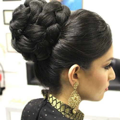 Sculpted Orchid Bun Prom Hairstyles (Photo 12 of 20)