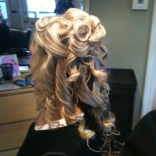 Partial Updo Hairstyles (Photo 10 of 15)