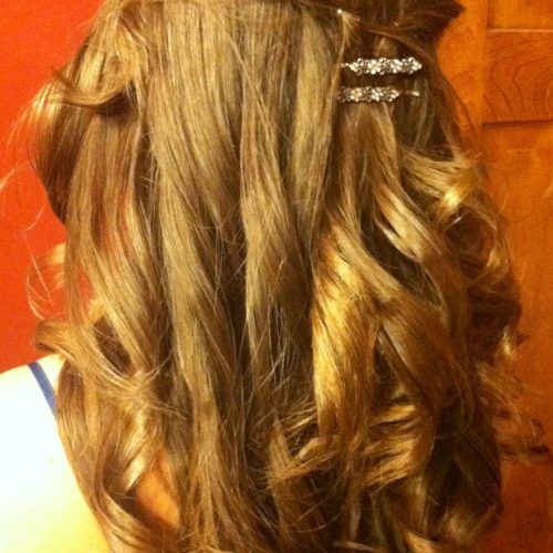 Partial Updo Wedding Hairstyles (Photo 15 of 15)