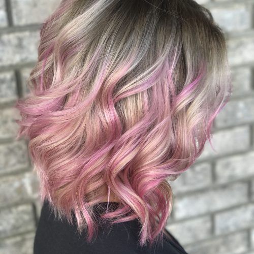 Textured Pastel Pink Pixie Haircuts (Photo 8 of 20)