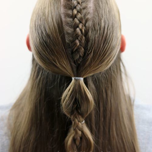 French Braid Ponytail Hairstyles With Bubbles (Photo 9 of 20)