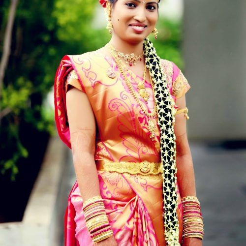 South Indian Tamil Bridal Wedding Hairstyles (Photo 15 of 15)