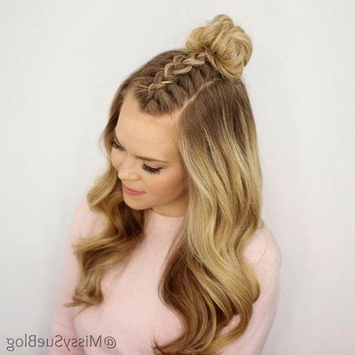 Braided Half-Up Knot Hairstyles (Photo 1 of 20)