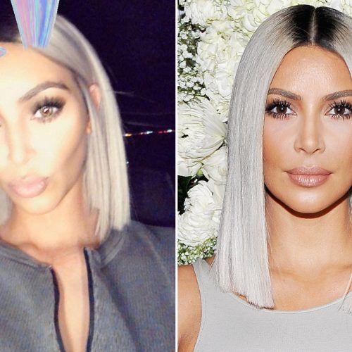Kim Kardashian Medium Haircuts (Photo 20 of 20)