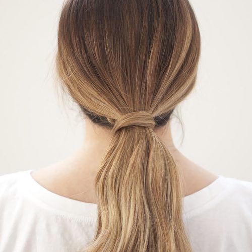 Loose And Looped Ponytail Hairstyles (Photo 7 of 20)