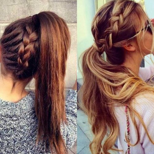 Ponytail Hairstyles For Brunettes (Photo 16 of 20)