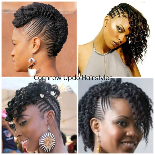 Updo Hairstyles For Natural Hair African American (Photo 7 of 15)