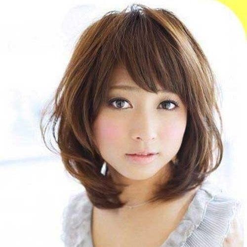 Asian Hairstyles For Round Faces (Photo 15 of 20)