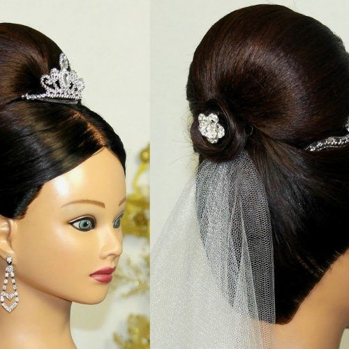 Bridal Bun Updo Hairstyles (Photo 7 of 15)