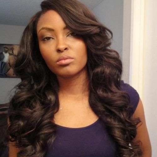 Quick Weave Long Hairstyles (Photo 14 of 15)