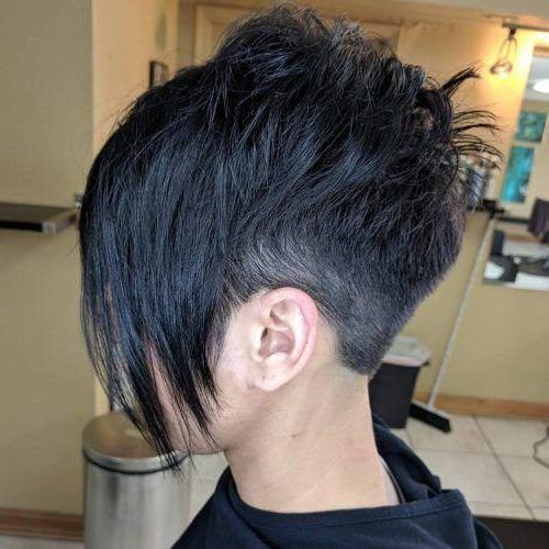Asymmetrical Pixie Hairstyles With Pops Of Color (Photo 11 of 20)