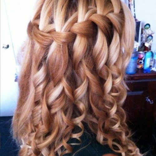 Braided Hairstyles With Curls (Photo 5 of 15)
