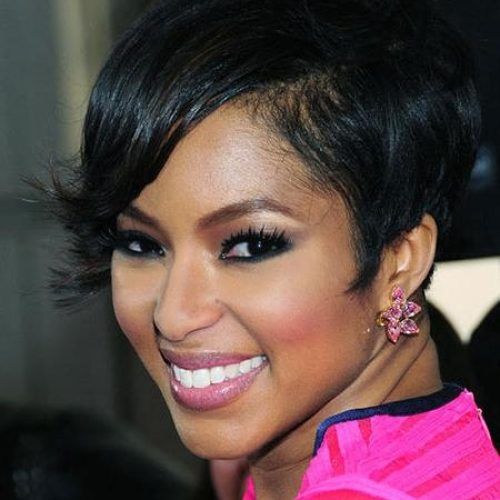 Short Haircuts For Black Women With Thick Hair (Photo 1 of 20)