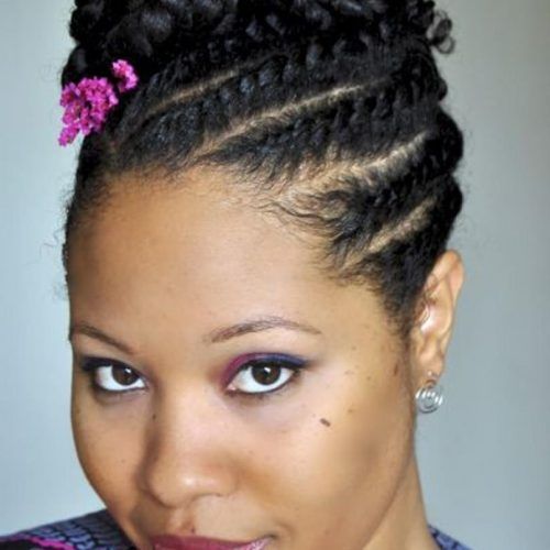Black Updo Hairstyles For Long Hair (Photo 2 of 15)