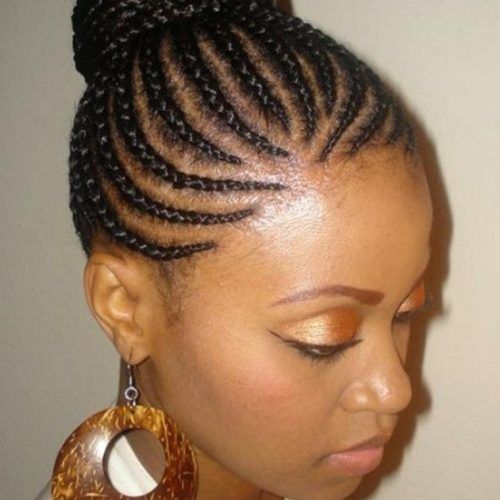 Twist Updo Hairstyles For Black Hair (Photo 5 of 15)