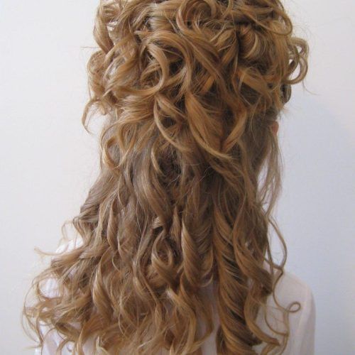 Pile Of Curls Hairstyles For Wedding (Photo 2 of 20)