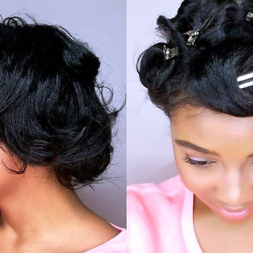 Medium Haircuts For Relaxed Hair (Photo 18 of 20)