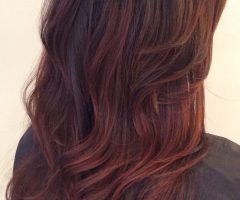 20 Best Ideas Dimensional Dark Roots to Red Ends Balayage Hairstyles