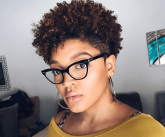 20 Ideas of Two-tone Undercuts for Natural Hair