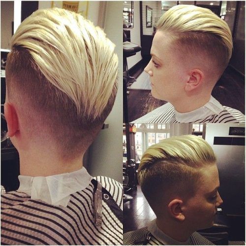 Side-Parted Pixie Hairstyles With An Undercut (Photo 13 of 20)