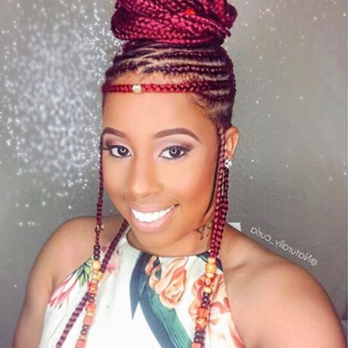 Pins And Beads Hairstyles (Photo 18 of 20)
