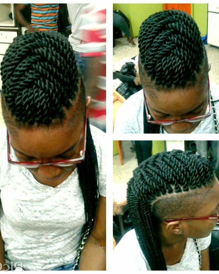20 Ideas of Twisted Braids Mohawk Hairstyles