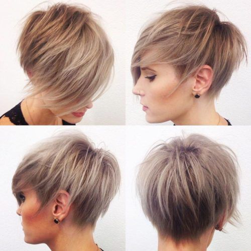 Long Pixie Haircuts With Angled Layers (Photo 8 of 20)