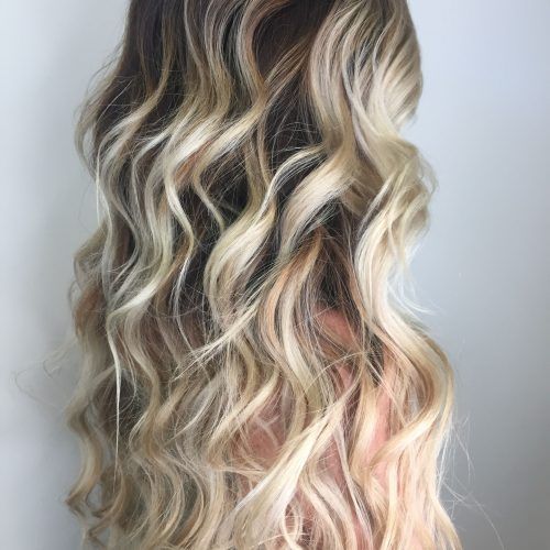 Beachy Waves With Ombre (Photo 11 of 18)