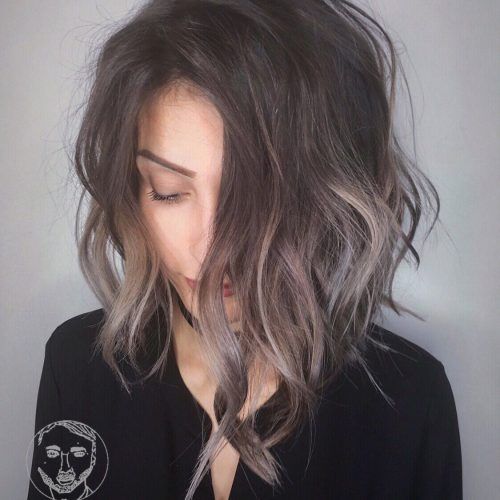 Shaggy Ombre Lob Hairstyles (Photo 2 of 20)