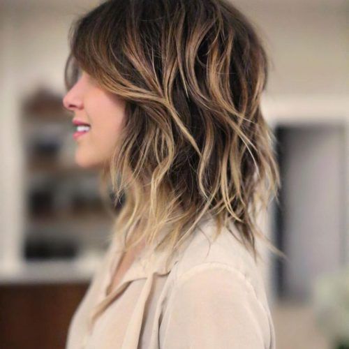 Balayage Hairstyles For Shoulder-Length Shag (Photo 1 of 20)