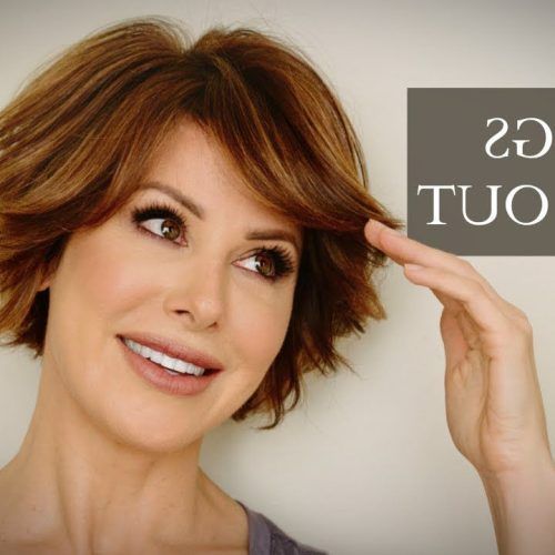 Volumized Curly Bob Hairstyles With Side-Swept Bangs (Photo 3 of 20)