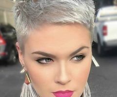 20 Best Ideas Choppy Pixie Haircuts with Blonde Highlights