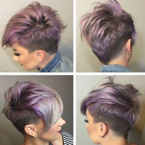 Short Women Hairstyles With Shaved Sides (Photo 3 of 20)