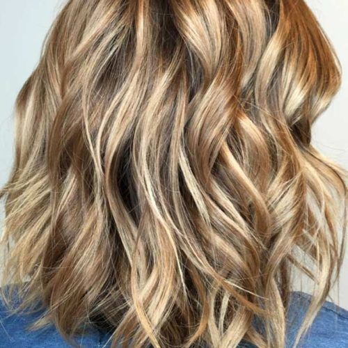 Brown Blonde Sweeps Of Color Hairstyles (Photo 7 of 20)