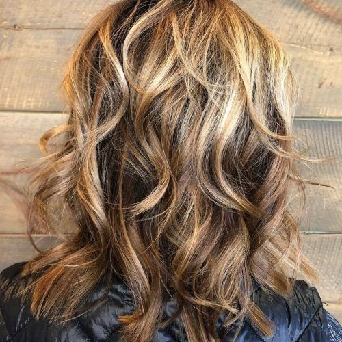 Curly Bronde Haircuts With Choppy Ends (Photo 1 of 20)