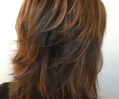 20 Best Medium Copper Brown Shag Haircuts for Thick Hair