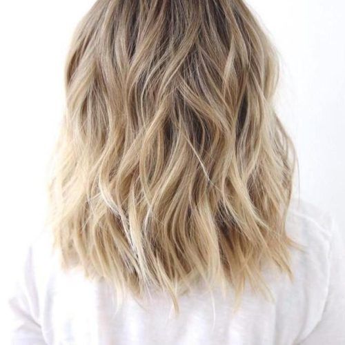 Waves Haircuts With Blonde Ombre (Photo 1 of 20)
