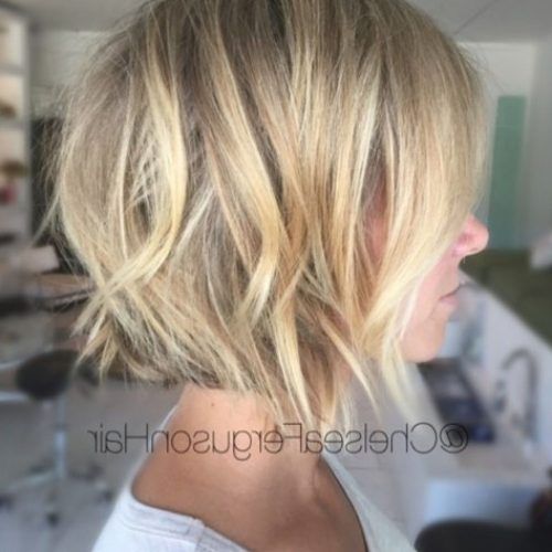 Short Textured Hairstyles With Balayage (Photo 9 of 20)