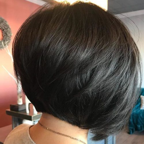 Short Sliced Inverted Bob Hairstyles (Photo 7 of 20)