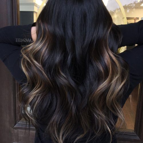 Long Waves Hairstyles With Subtle Highlights (Photo 6 of 20)
