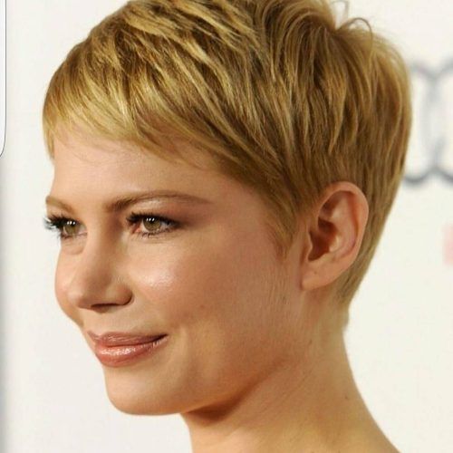 Michelle Williams Pixie Haircuts (Photo 3 of 20)