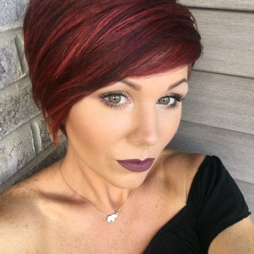 Edgy Red Hairstyles (Photo 8 of 20)