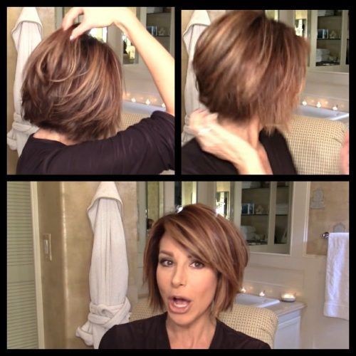 Volumized Curly Bob Hairstyles With Side-Swept Bangs (Photo 6 of 20)