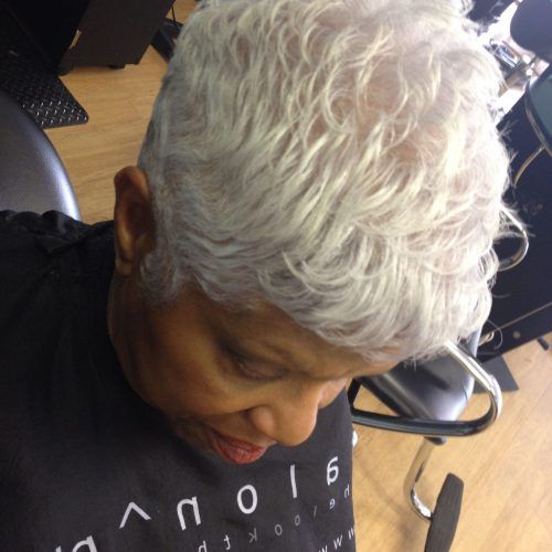 Gray Pixie Afro Hairstyles (Photo 16 of 20)