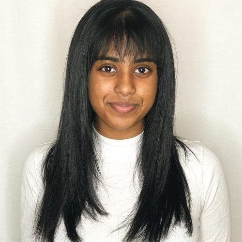 Long Thick Hairstyles With Wispy Bangs (Photo 12 of 20)